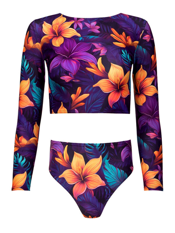 Aloha Crop Top Set