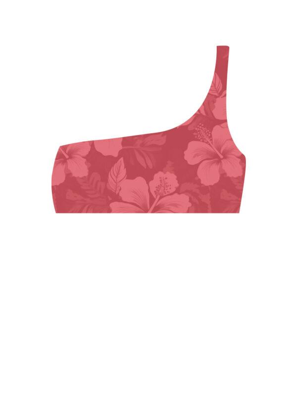 Blush Tropics One Shoulder Top