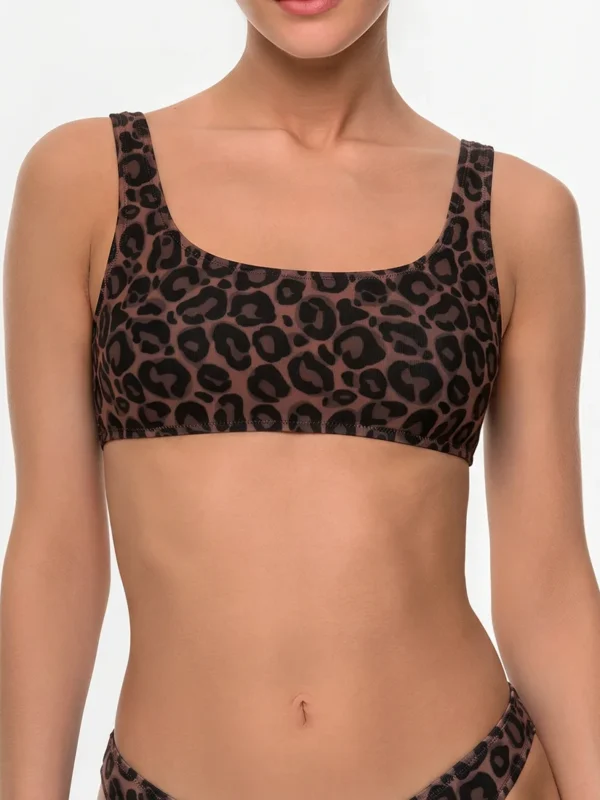 Choco Bikini Top