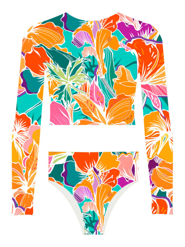 Coralina Crop Top Set