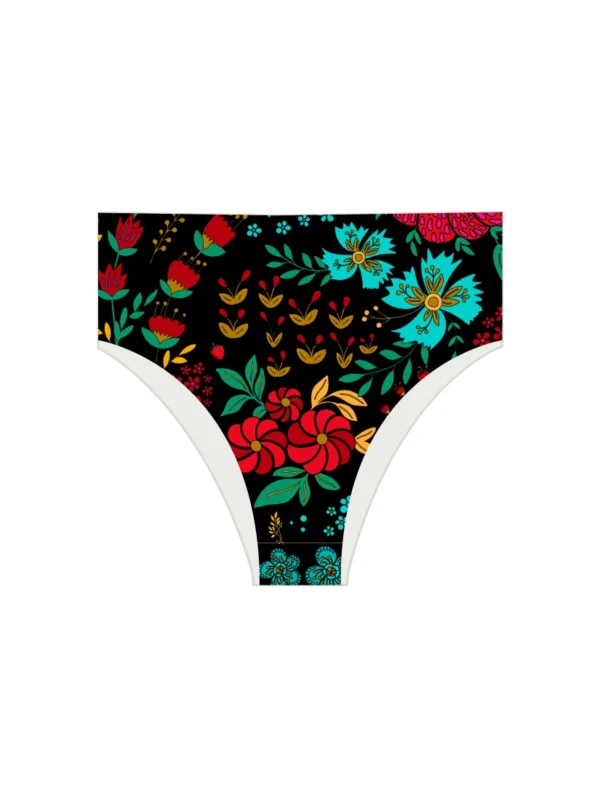 Makena Black Highwaisted Bottom
