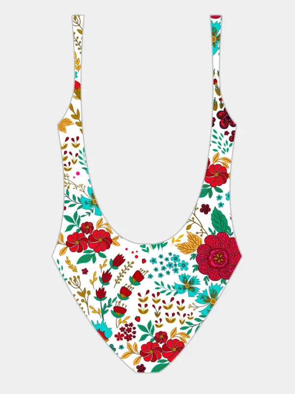 Makena White One Piece