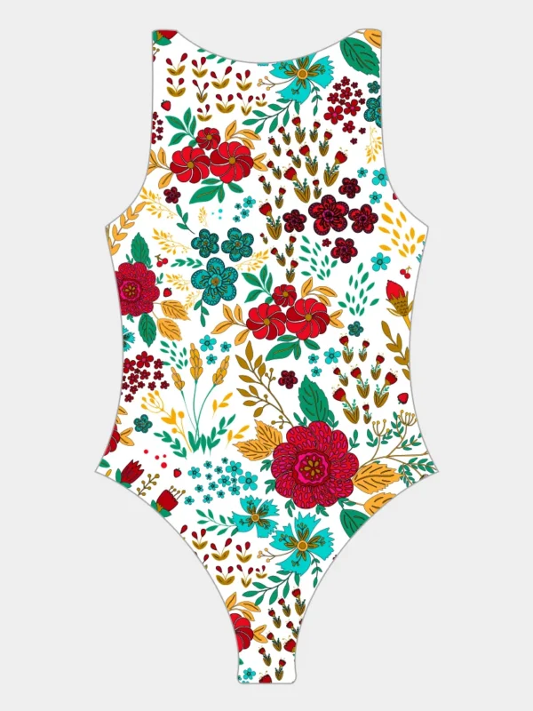 Makena White One Piece Sport