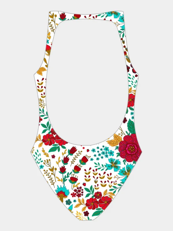 Makena White One Piece Sport