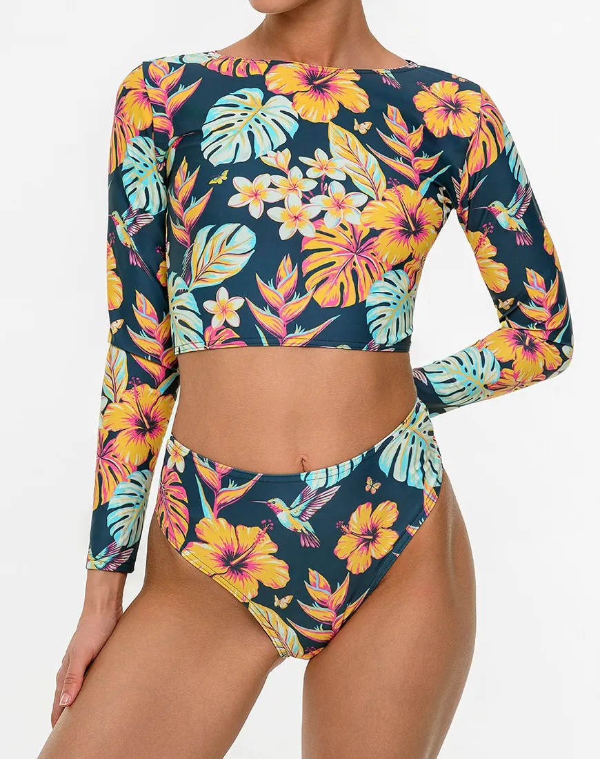 Island Mirage Crop Top Set