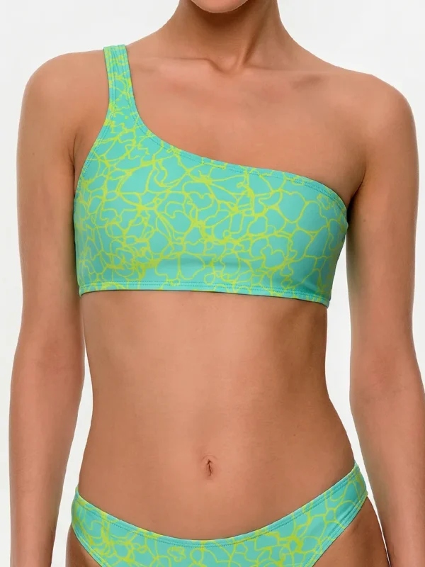 Minty One Shoulder Top